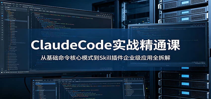 ClaudeCode实战精通课：从基础命令核心模式到Skill插件企业级应用全拆解-资源宝库