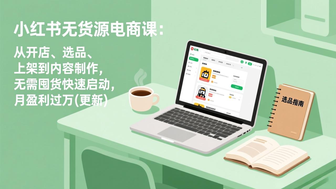 小红书无货源电商课(5月12更新-资源宝库