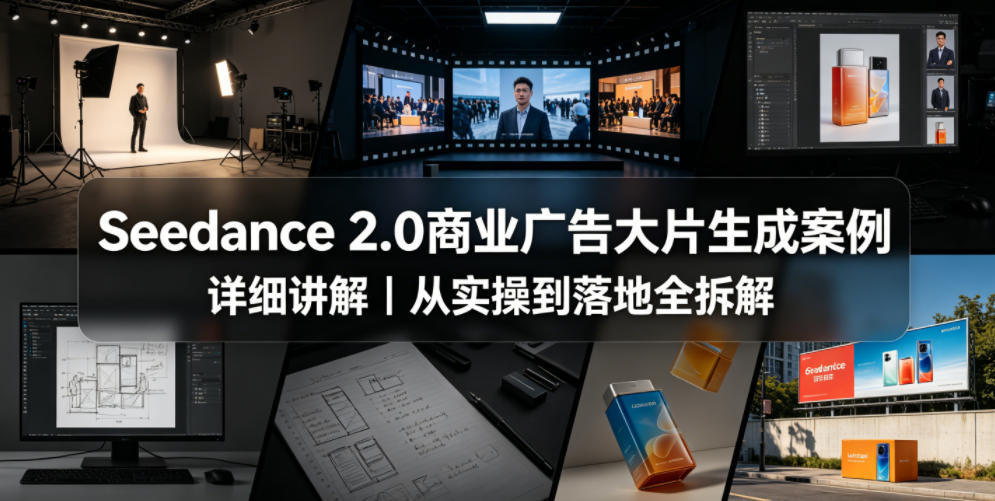 Seedance 2.0商业广告大片生成案例详细讲解｜从实操到落地全拆解-资源宝库