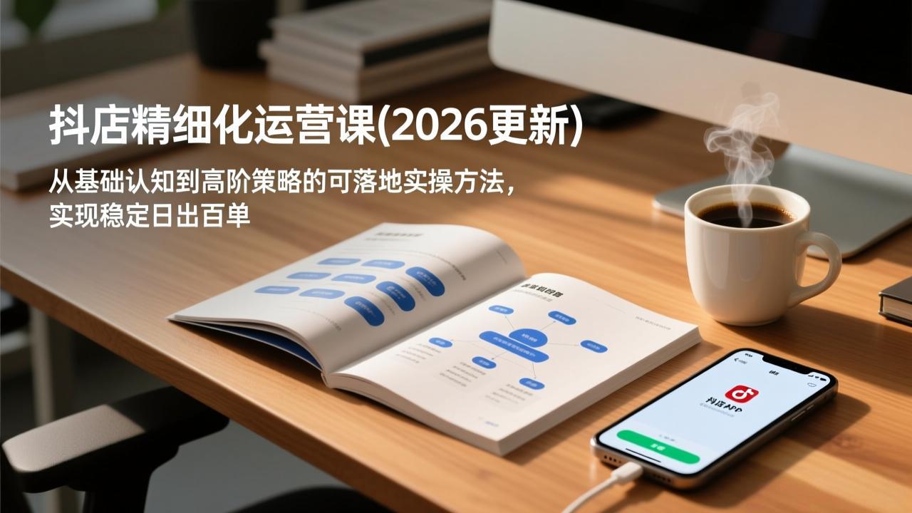 抖店精细化运营课(更新5月-资源宝库