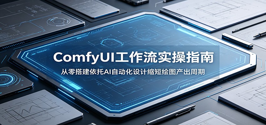 ComfyUI 工作流实操指南：从零搭建依托AI自动化设计缩短绘图产出周期-资源宝库
