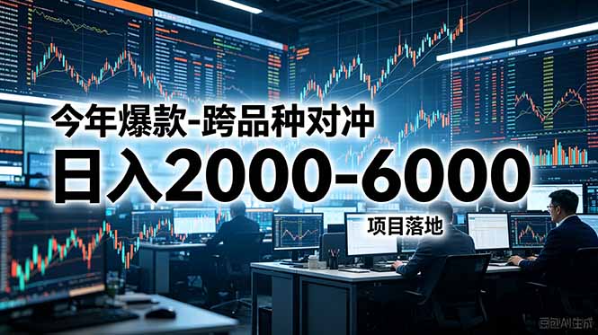 今年爆款-跨品种对冲日入2000-6000，项目落地！-资源宝库