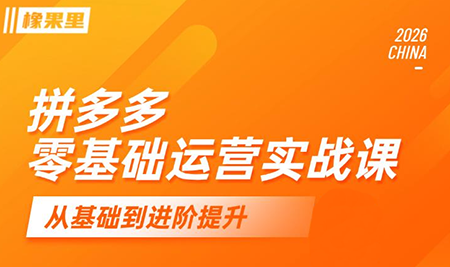 仙道电商·拼多多零基础运营实战课-资源宝库
