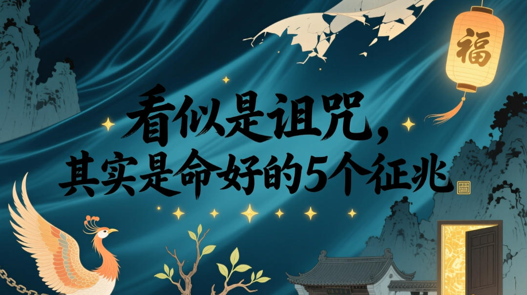 付费文章：看似是诅咒，其实是命好的5个征兆-资源宝库
