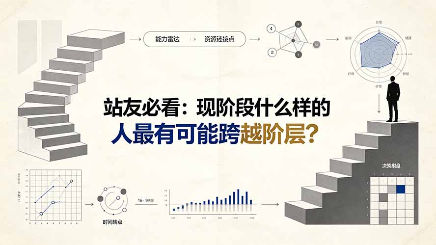 付费文章:站友必看:现阶段什么样的人最有可能跨越阶层?-资源宝库