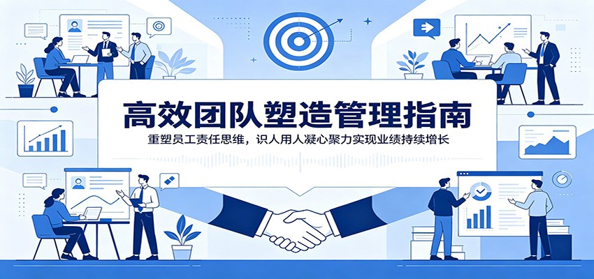 高效团队塑造管理指南：重塑员工责任思维，识人用人凝心聚力实现业绩持续增长-资源宝库