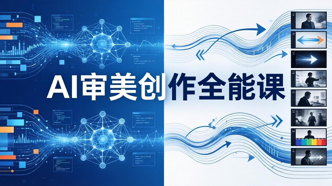AI审美创作全能课-更新0706：MJ+Seedance+模型训练+影视分镜+编剧，一站式掌握AI艺术创作-资源宝库