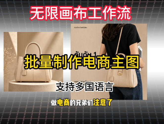 批量复刻电商爆款主图工作流搭建教学，批量下载，支持多国语言，不管是国内电商还是跨境店群都能用-资源宝库