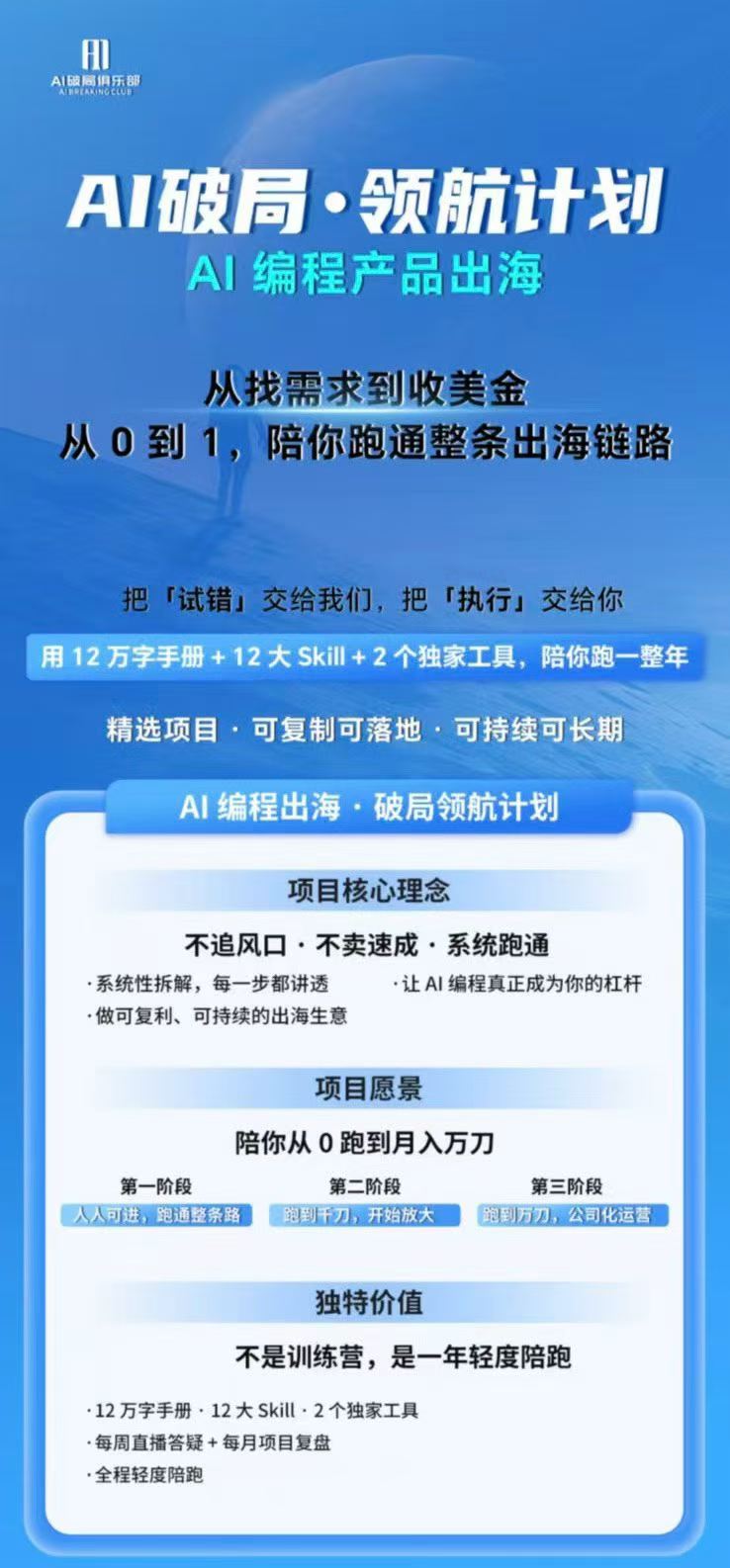 图片[1]-AI编程产品出海领航计划-更新：12万字手册+12大Skill+2个独家工具，从找需求到上线收美金跑通全链路-资源宝库