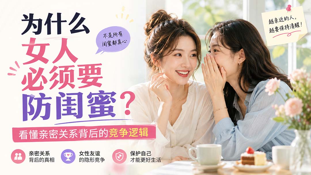 付费文章：为什么女人必须要防闺蜜？看懂亲密关系背后的竞争逻辑-资源宝库