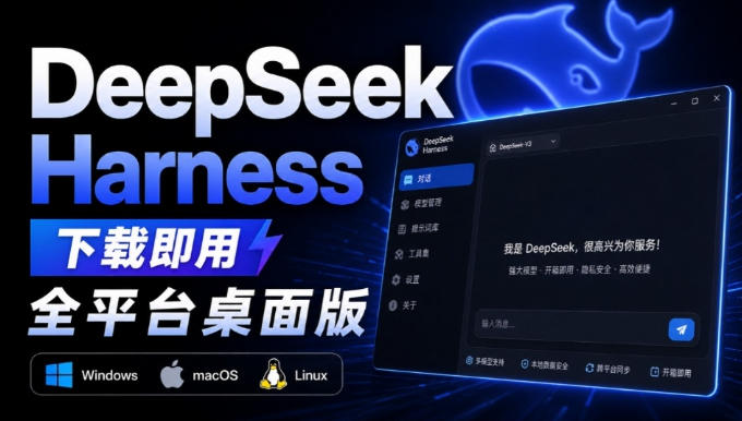Github上近20万Stars，Harness现在可以双击运行使用了，Harness全平台桌面版-资源宝库