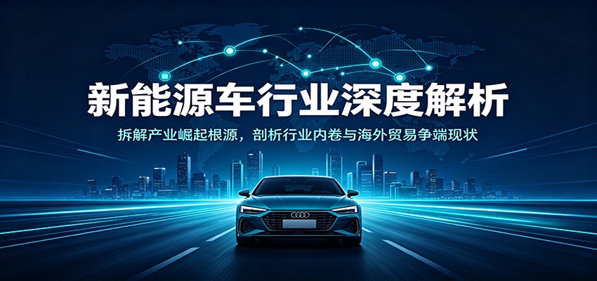 新能源车行业深度解析：拆解产业崛起根源，剖析行业内卷与海外贸易争端现状-资源宝库