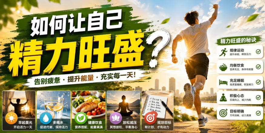 付费文章：如何让自己精力旺盛？-资源宝库