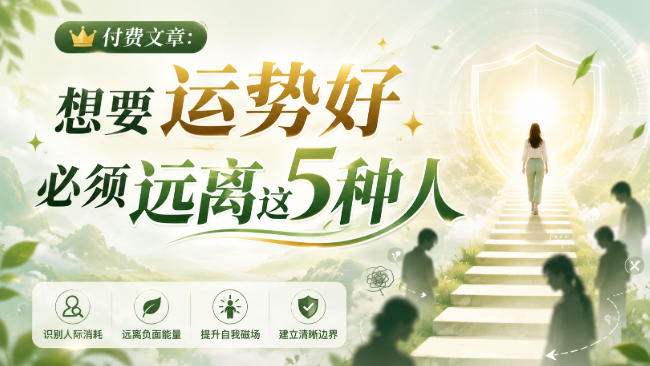 付费文章：想要运势好，必须远离这5种人-资源宝库