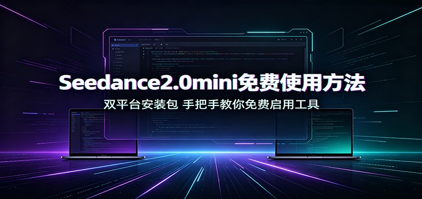 Seedance2.0mini免费使用方法：双平台安装包，手把手教你免费启用工具-资源宝库