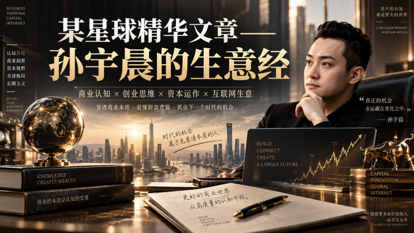 某星球精华文章——孙宇晨的生意经-资源宝库