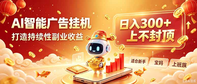 告别手动干活!AI自动化,解锁线上被动收益-资源宝库