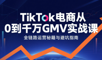 三千老师·TikTok电商从0到千万GMV实战课-资源宝库
