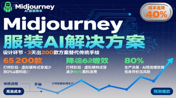AI在服装领域的运用，使用midjourney做服装辅助企业降低成本-资源宝库
