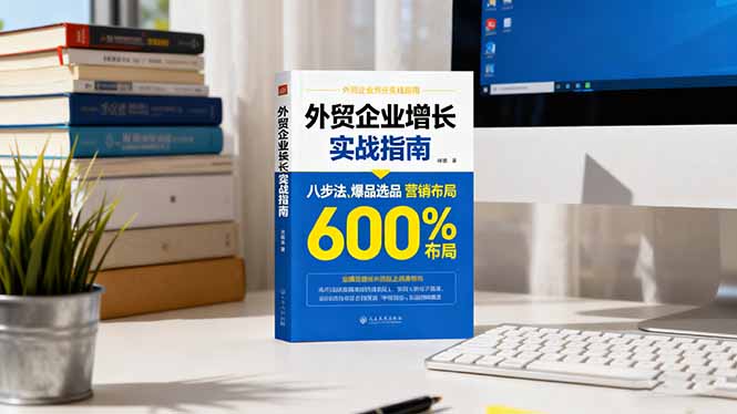 外贸企业增长实战指南，八步法、爆品选品、营销布局，业绩增长300%-资源宝库