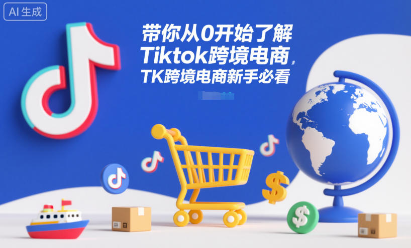 带你从0开始了解Tiktok跨境电商，TK跨境电商新手必看-资源宝库