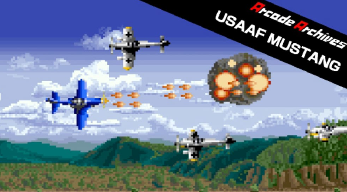 《街机：野马战机 Arcade Archives USAAF MUSTANG》Switch英文版NSP下载-资源宝库