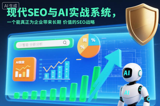 现代SEO与AI实战系统，一个能真正为企业带来长期价值的SEO战略(英语+中文字幕)-资源宝库