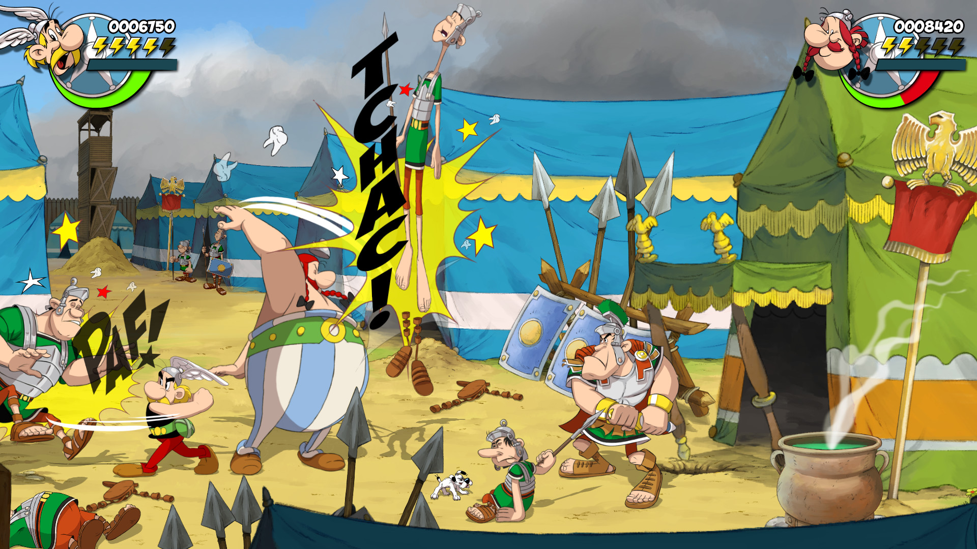 《幻想新国度：全扇飞 Asterix and Obelix Slap Them All》Switch NSZ下载-资源宝库