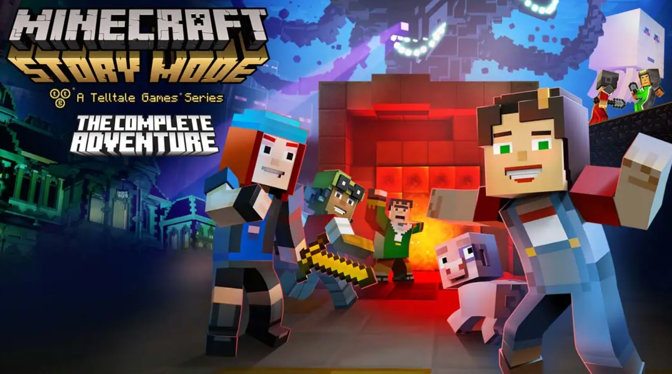 《我的世界：故事模式 – 完整冒险 .Minecraft: Story Mode – The Complete Adventure》Switch美版英文版NSP下载 – 含1.0.0补丁-资源宝库