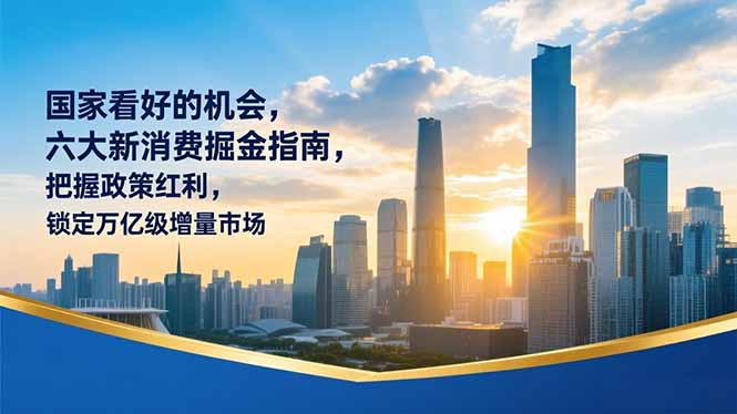某付费文章：国家看好的机会，六大新消费掘金指南，把握政策红利，锁定万亿级增量市场-资源宝库