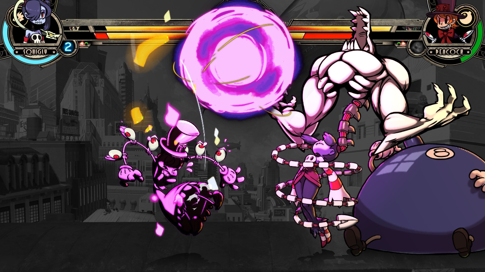 《骷髅女孩：二度返场 Skullgirls: 2nd Encore》Switch美版英文NSP下载 – 含1.0.11补丁+5DLC-资源宝库