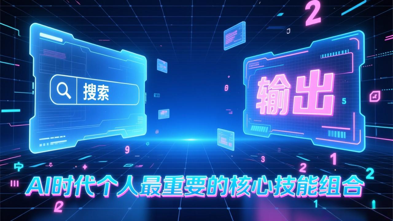 付费文章：AI时代个人最重要的核心技能组合：“输出能力”和“搜索能力”-资源宝库
