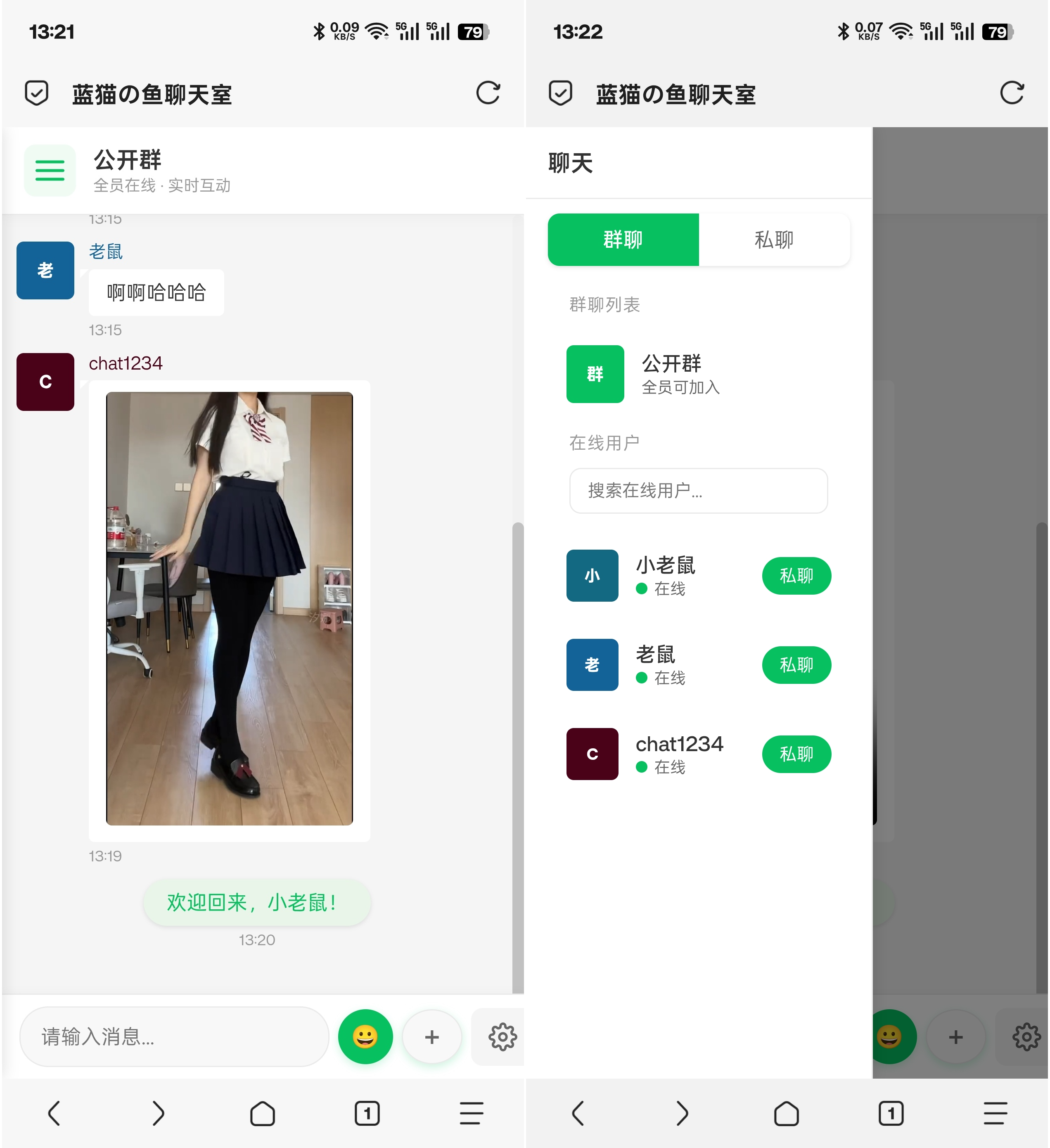 PHP实时消息聊天室源码 PHP+WebSocket-资源宝库