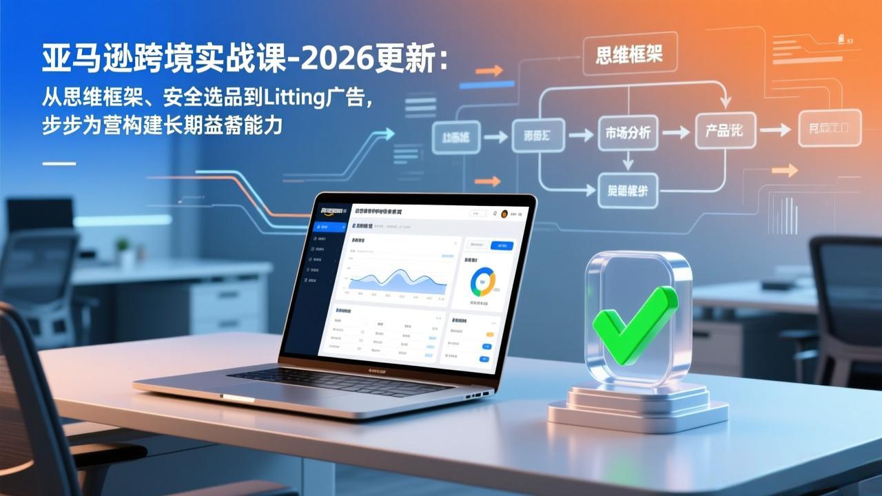 亚马逊跨境实战课-2026更新：从思维框架、安全选品到Listing广告，步步为营构建长期盈利能力-资源宝库