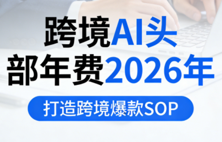 跨境AI头部年费2026年，打造跨境爆款SOP-资源宝库