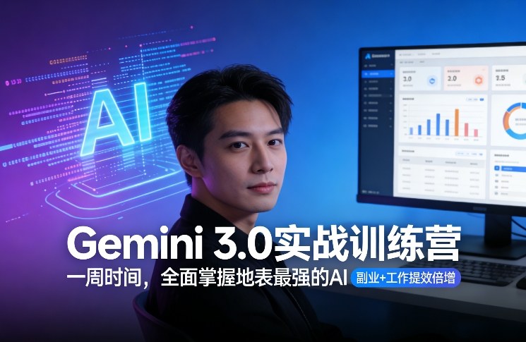 Gemini 3.0实战训练营，一周时间，全面掌握地表最强的AI，副业+工作提效倍增-资源宝库