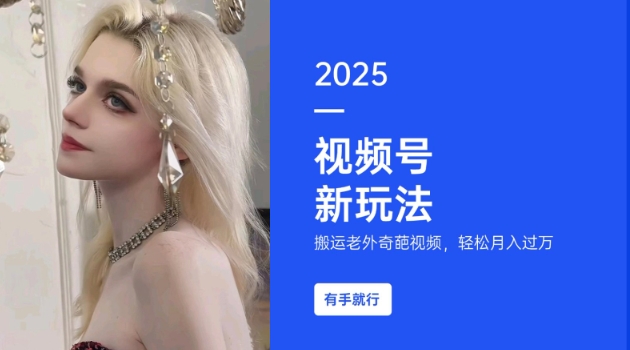 搬运老外奇葩视频，撸视频号分成计划收益，每天只需一小时，新手小白轻松月入过W-资源宝库