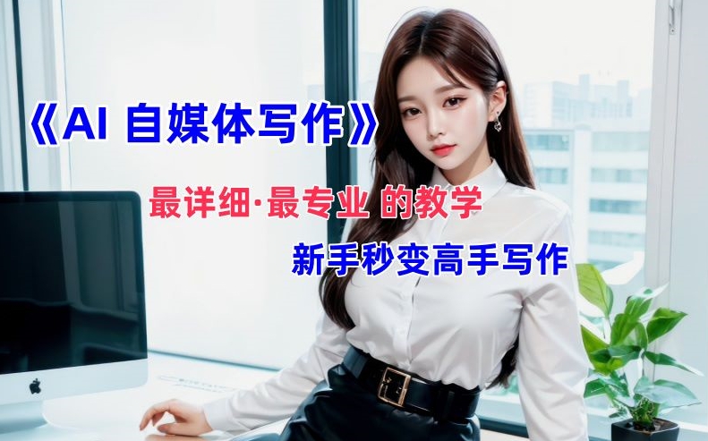 AI自媒体文章创作全网最详细教程，新手秒变写作高手，多方位发展-资源宝库