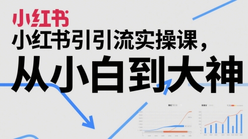 小红书引流实操课，从小白到大神-资源宝库