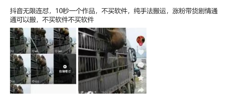抖音无限连怼，10秒一个作品不买软件，纯手法搬运，涨粉带货剧情通通可以搬-资源宝库