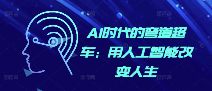 AI时代的弯道超车：用人工智能改变人生-资源宝库