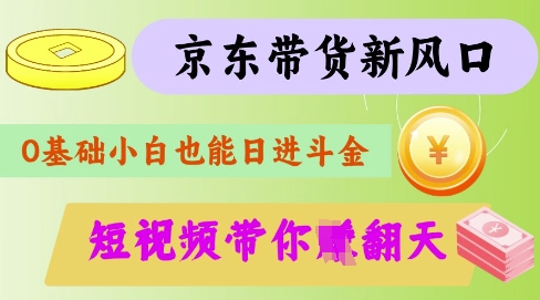 最新京东短视频带货代运营秘籍，轻松躺挣【揭秘】-资源宝库