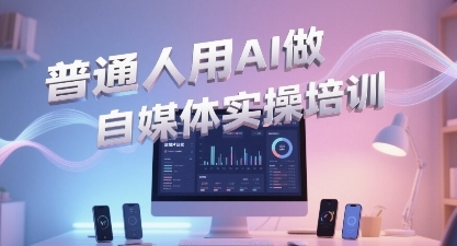 普通一个人用AI做自媒体，助你轻松开启AI自媒体创作之路-资源宝库