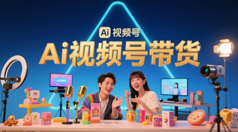 风口已至！AI视频号带货轻松月入过1W，99%的普通人却卡在内容制作门槛-资源宝库