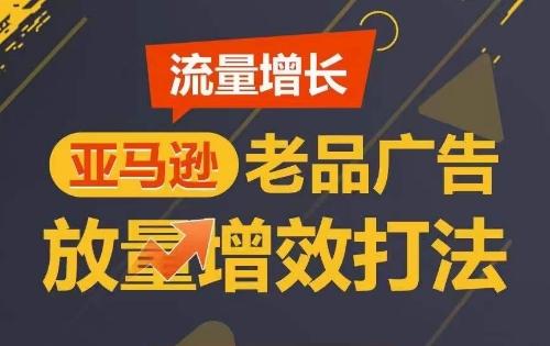 流量增长 亚马逊老品广告放量增效打法，短期内广告销量翻倍-资源宝库