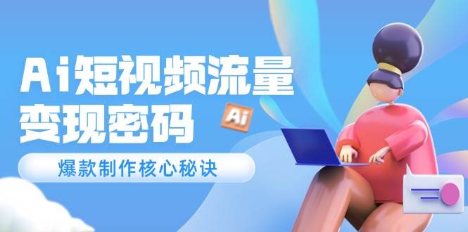 Ai短视频流量密码，爆款制作核心秘诀，120万案例深度解析-资源宝库
